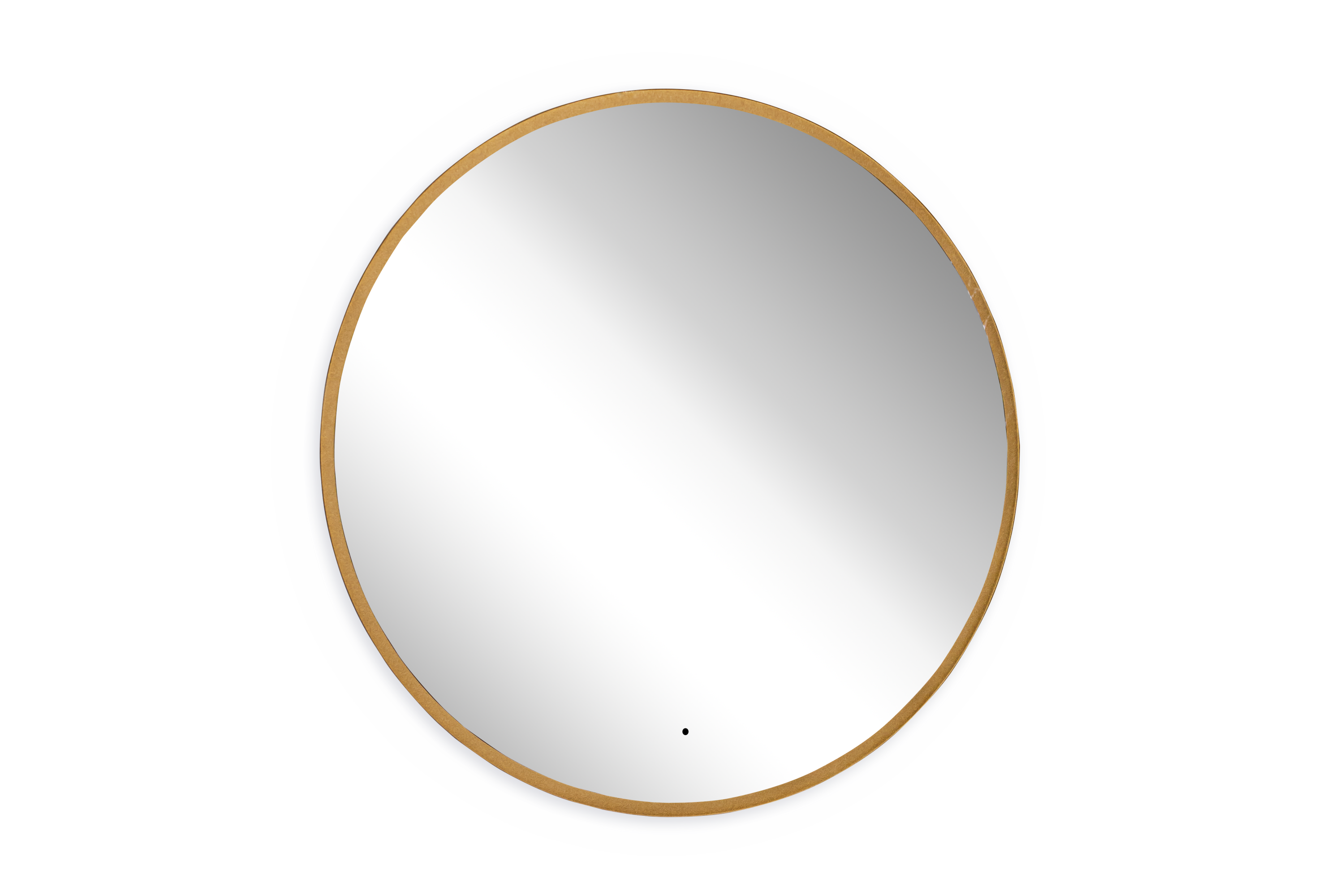 Зеркало круглое Silver Mirrors Monaco 100 с подсветкой, gold