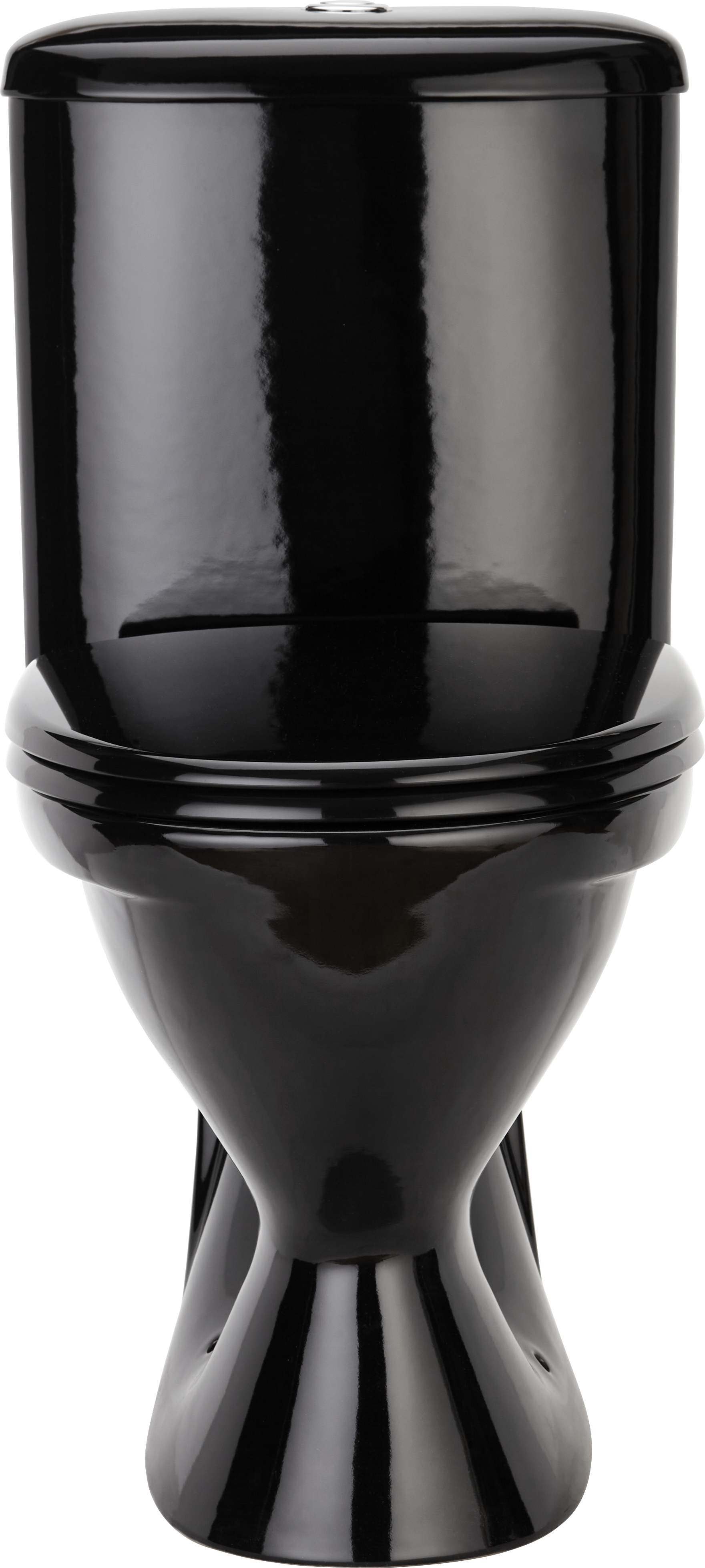 Унитаз-компакт напольный Оскольская керамика Арго Стандарт глянцевый черный