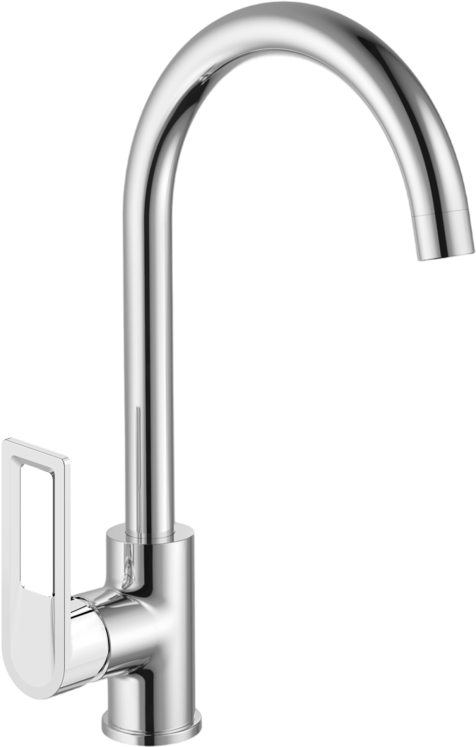 Смеситель для кухни GOLDEN FOX Snowdonia 10730 хром