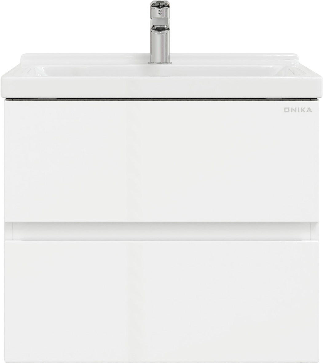 Тумба под раковину без столешницы Onika Эвада 70 белая