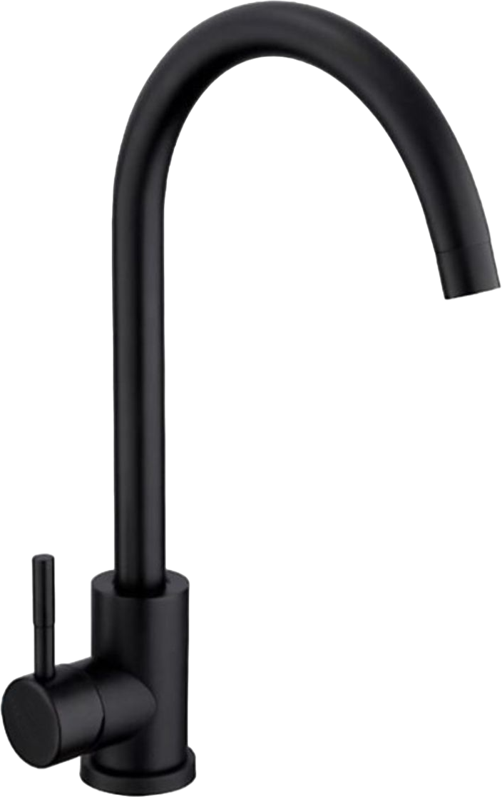 Смеситель для кухни АНТЕЙ Булат 511511 черный