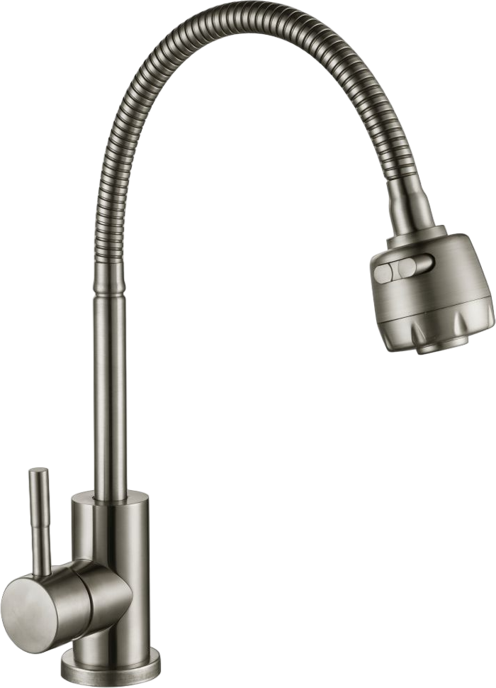 Смеситель для кухни АНТЕЙ Булат 511513 сатин