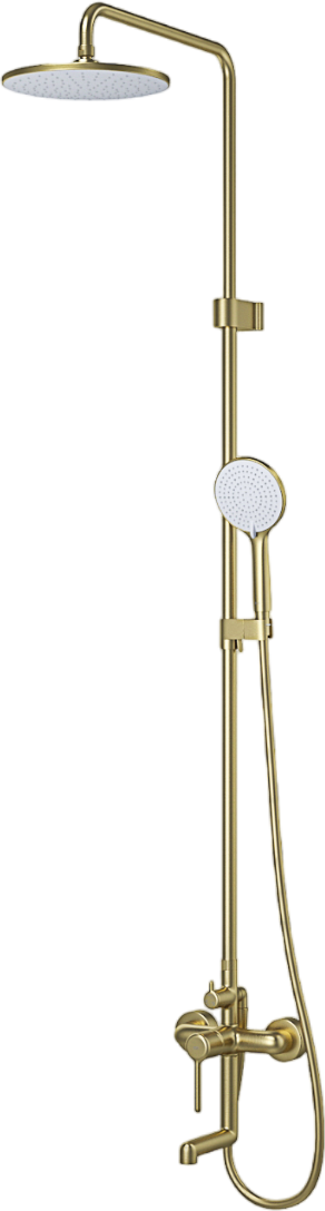 Душевая стойка IDDIS Aiger AIGMG3Fi06 золотой матовый