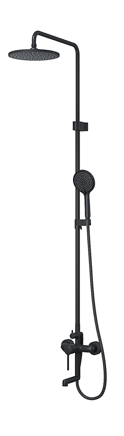 Душевая стойка IDDIS Aiger AIGBL3Fi06 черный матовый