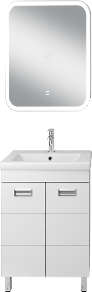 Мебель для ванной комнаты Emmy Монтана 50 зеркало STWORKI Монтре