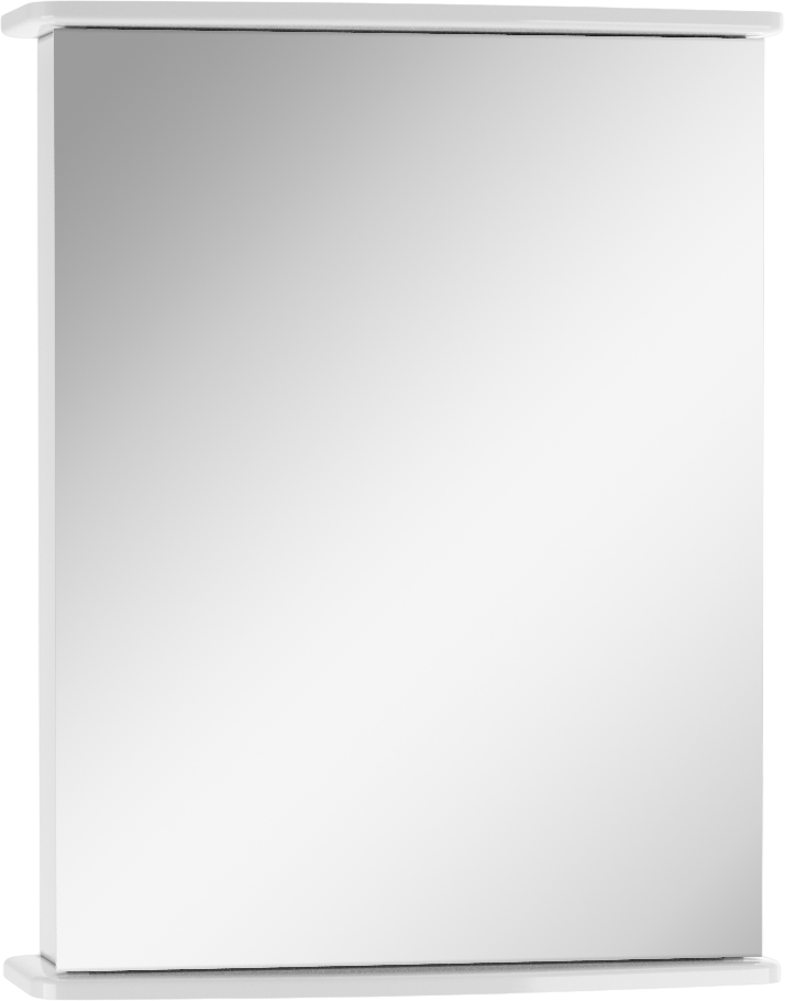 Зеркало-шкаф Айсберг Милана 55 универсальный белый