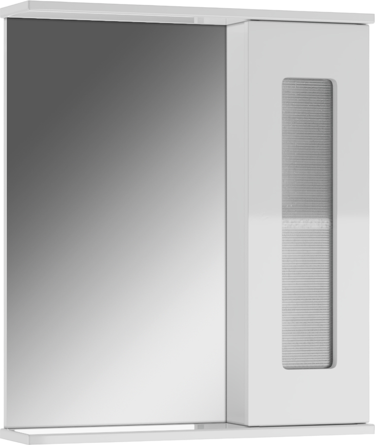 Зеркало Айсберг Кристалл 60 универсальный белый