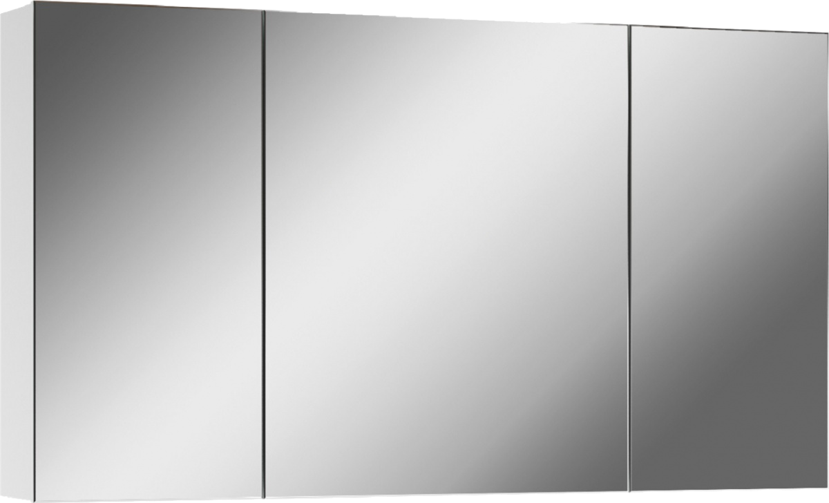 Зеркало-шкаф Айсберг Мечта 100 3 дверцы, белый