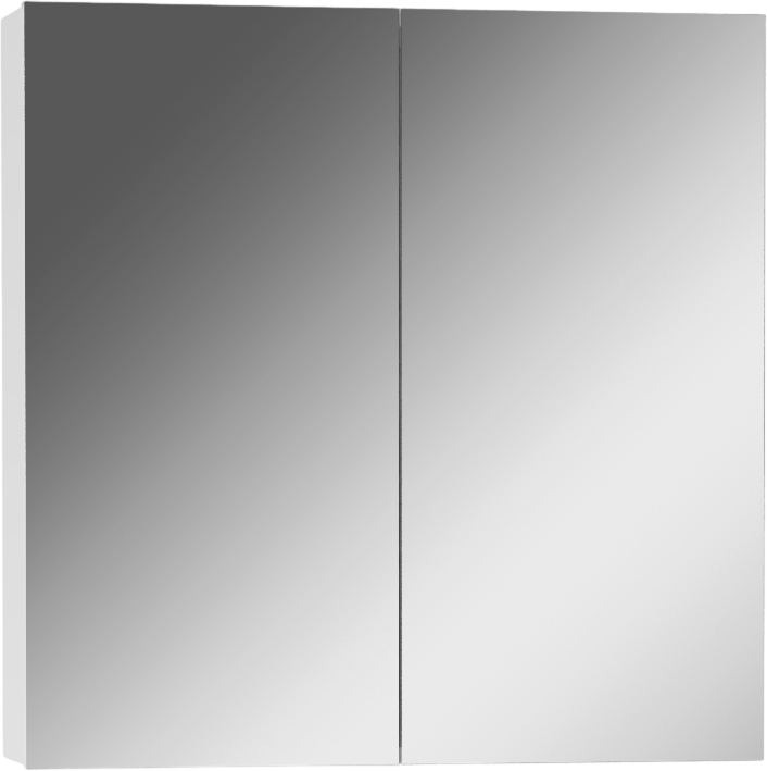 Зеркало-шкаф Айсберг Мечта 55 2 дверцы, белый