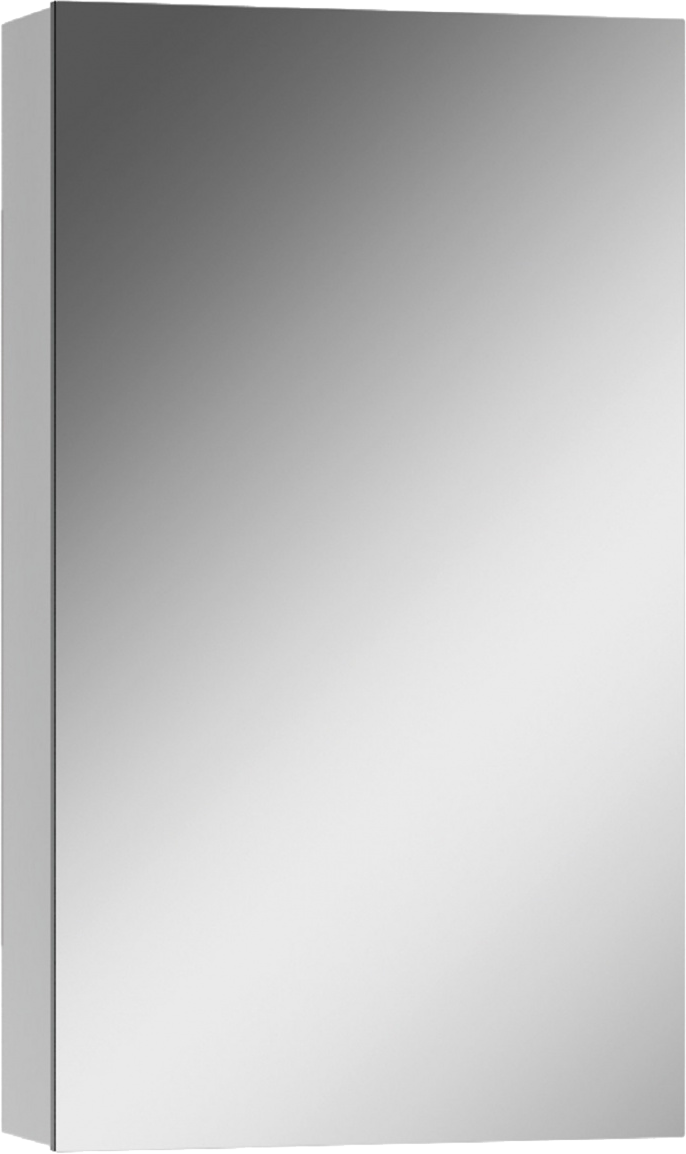 Зеркало-шкаф Айсберг Норма 40 1 дверца, белый