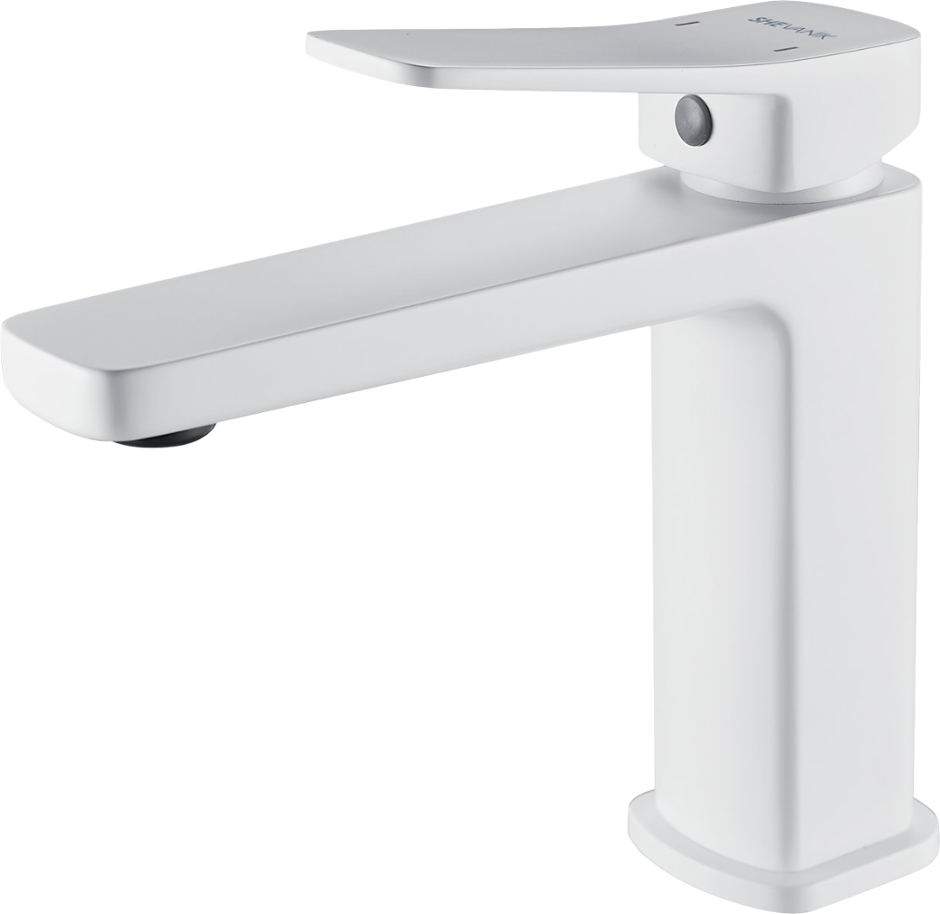 Смеситель для раковины Shevanik S9901C белый