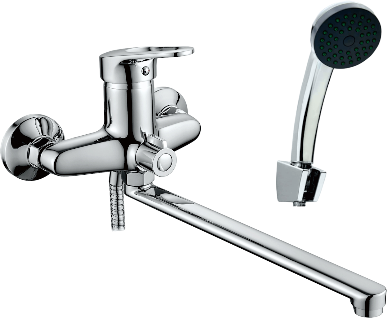 Смеситель с длинным изливом для ванны D-lin 409-8 D146409-8 хром