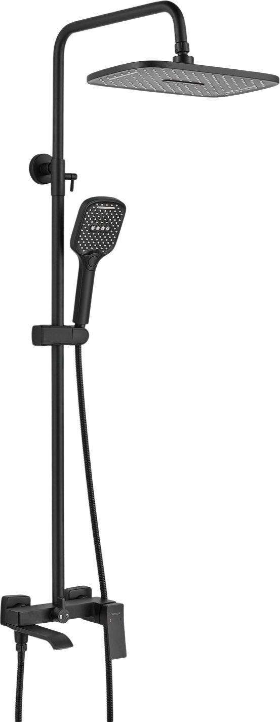 Душевая стойка Shevanik S4036H черная