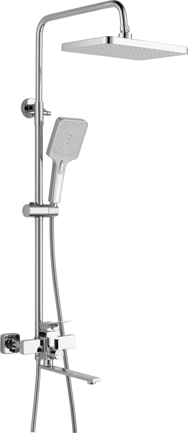 Душевая стойка Shevanik S6136 хром