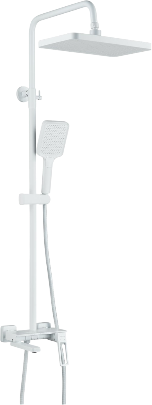 Душевая стойка Shevanik S6826C белая