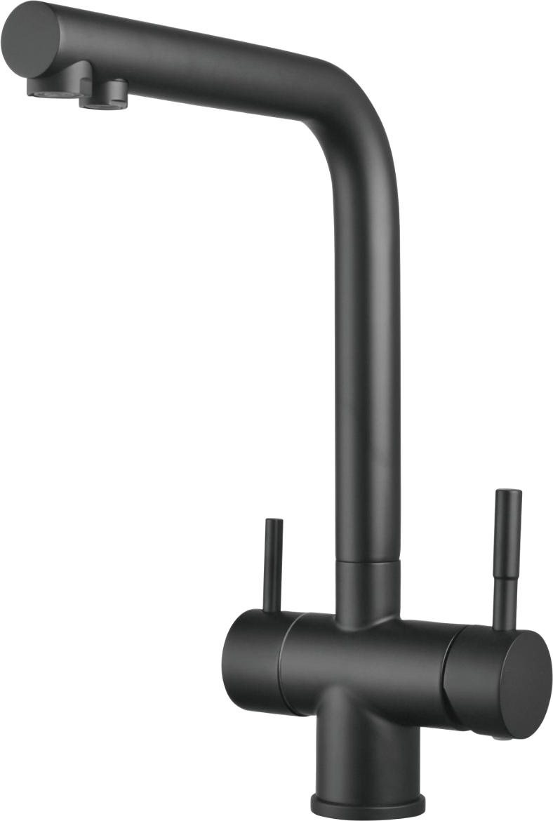 Смеситель для кухни Shevanik S468H черный