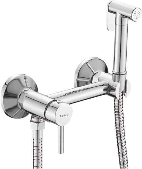 Гигиенический душ Shevanik S107 со смесителем, хром