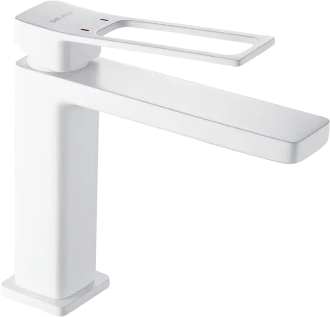 Смеситель для раковины Shevanik S6901C белый