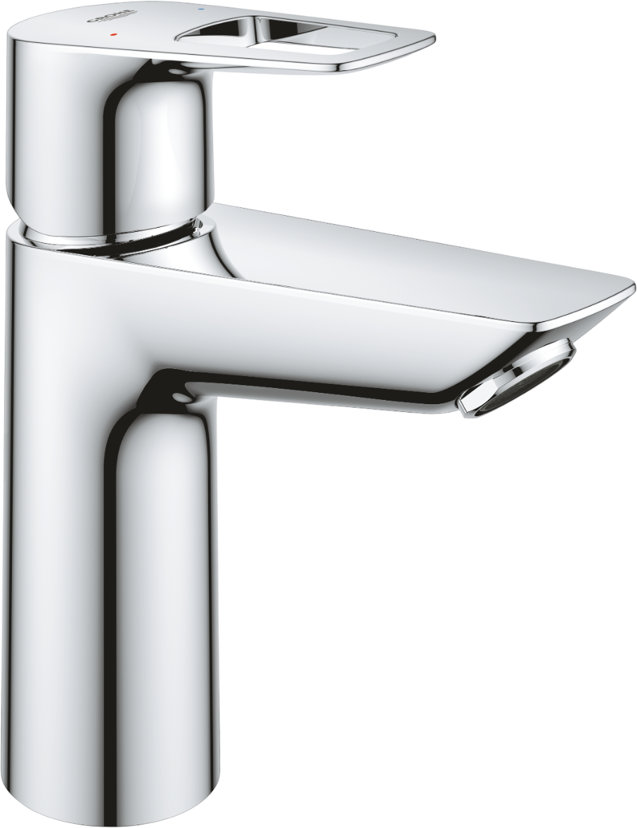 Смеситель для раковины Grohe BauLoop 23917001 с ограничителем температуры, хром
