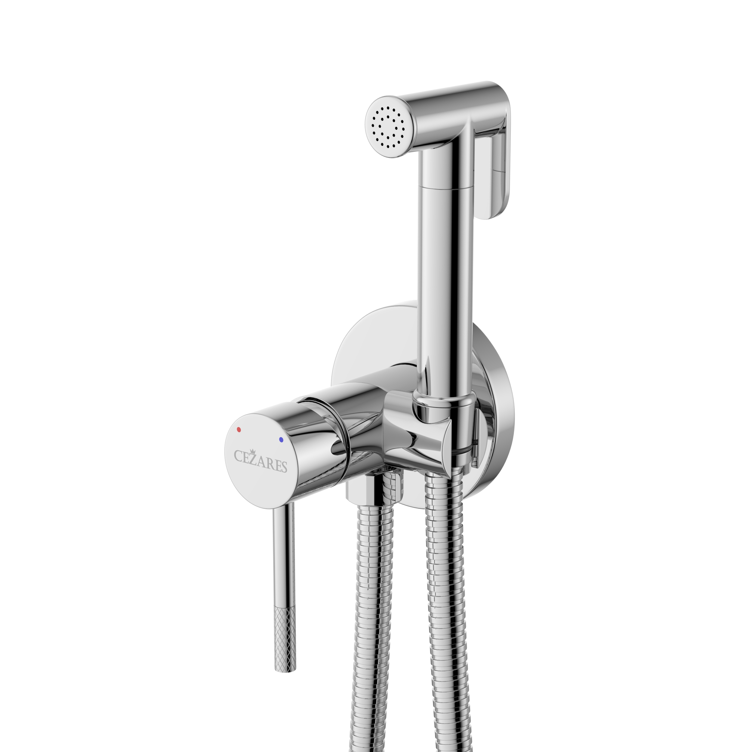 Гигиенический душ Cezares Relax RELAX-DIF-01 С ВНУТРЕННЕЙ ЧАСТЬЮ, хром