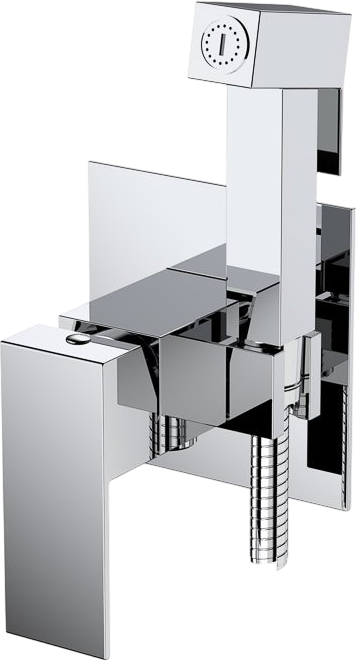 Гигиенический душ Cezares Slider SLIDER-DIF-01 С ВНУТРЕННЕЙ ЧАСТЬЮ, хром