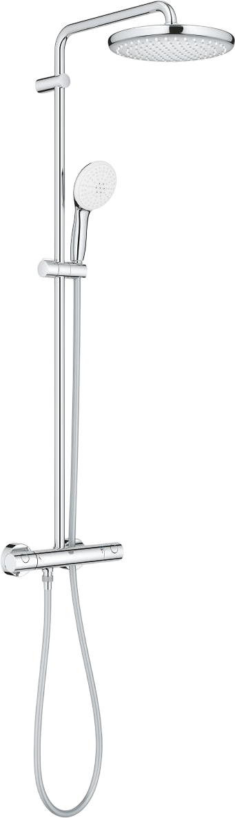 Душевая стойка Grohe Tempesta 26670001 с термостатом, хром