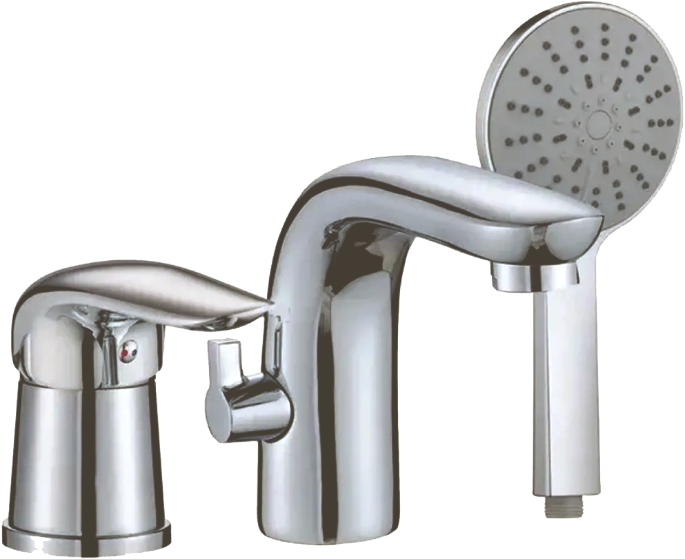 Смеситель на борт ванны Orange M60-333cr хром