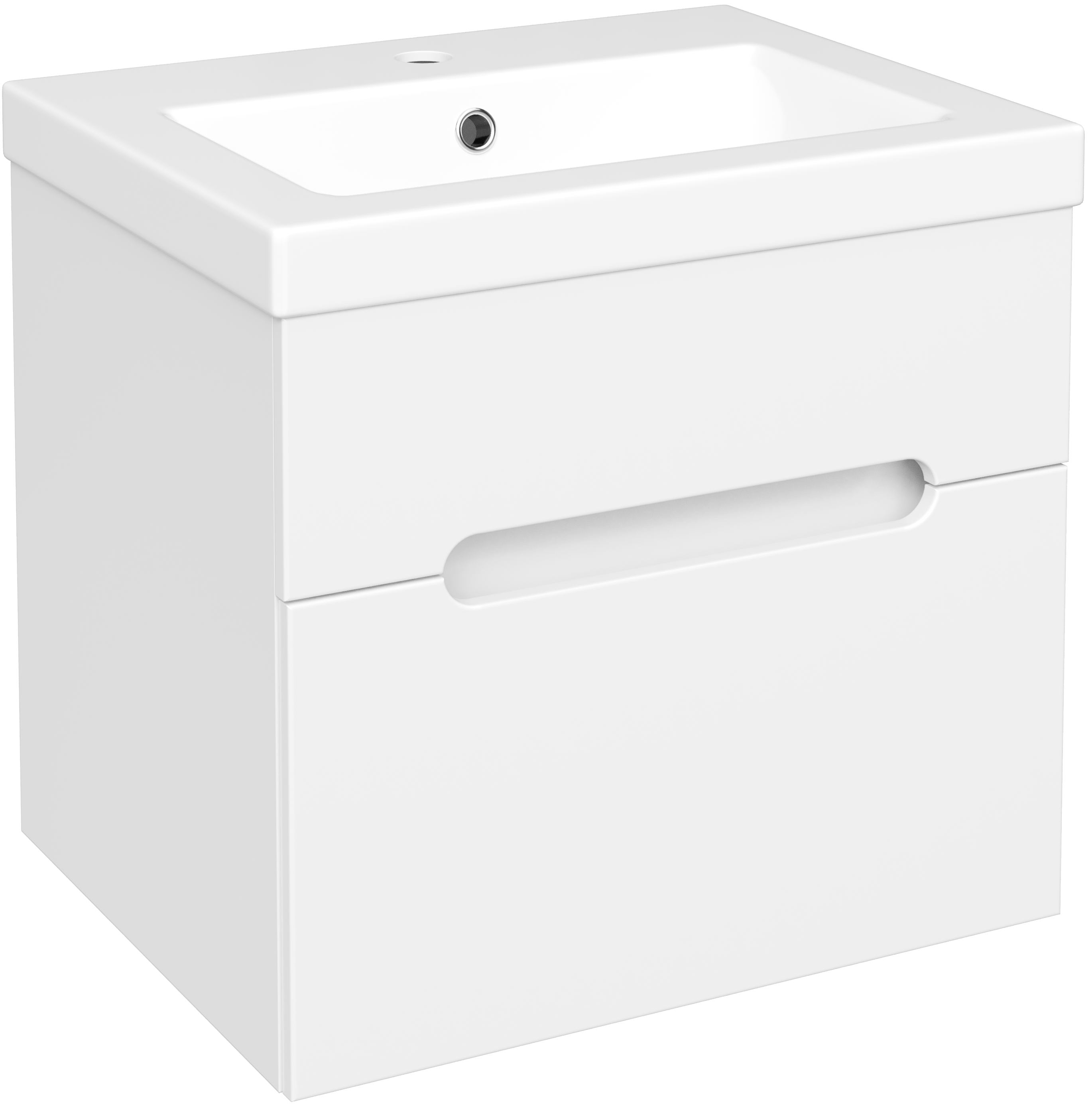 Тумба с раковиной DIWO Коломна 50 подвесная