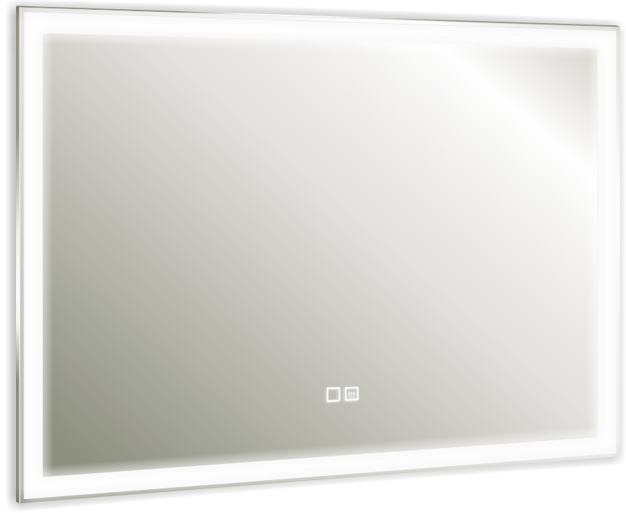 Зеркало в ванную комнату Silver Mirrors Norma neo - 2 800х600 (сенсорный выключатель, подогрев) зеркало