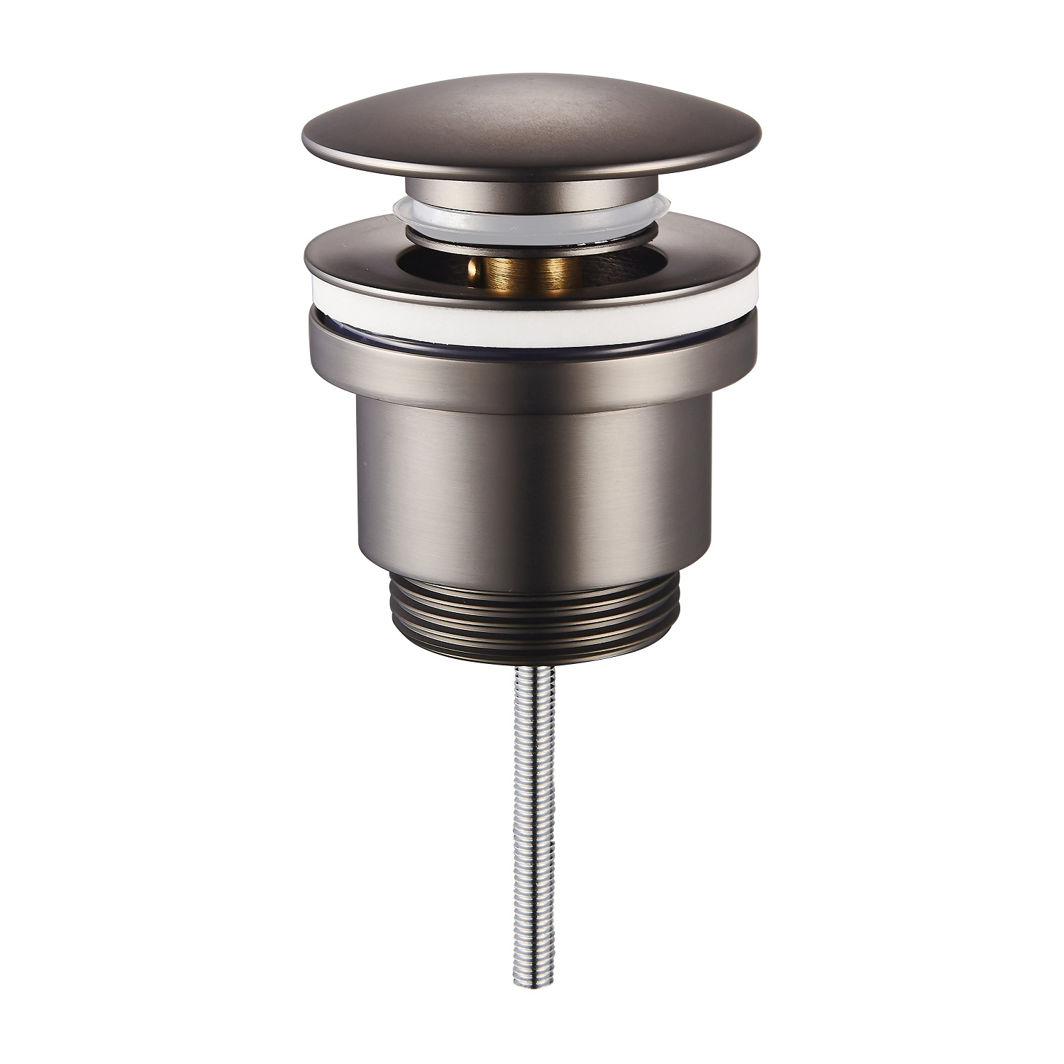 Донный клапан для раковины Raglo R600 R600.01.09 без перелива, графит