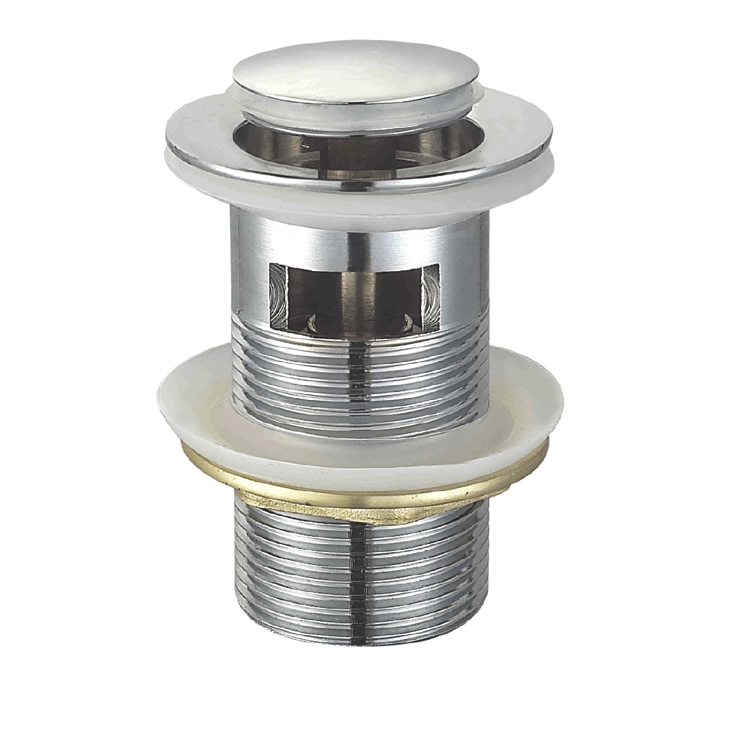 Донный клапан для раковины Raglo R600 R600.05 с переливом, хром