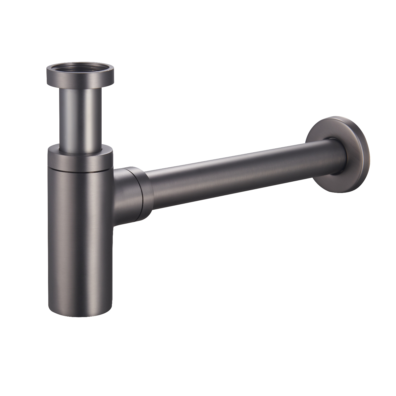 Сифон для раковины Raglo R600 R600.20.09 32 мм, бутылочный, графит