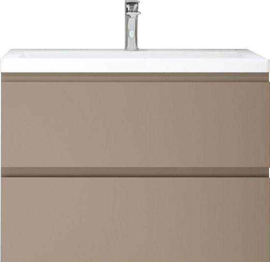 Тумба под раковину без столешницы Art&Max Бьянки (Bianchi) 75 подвесная, капучино матовый
