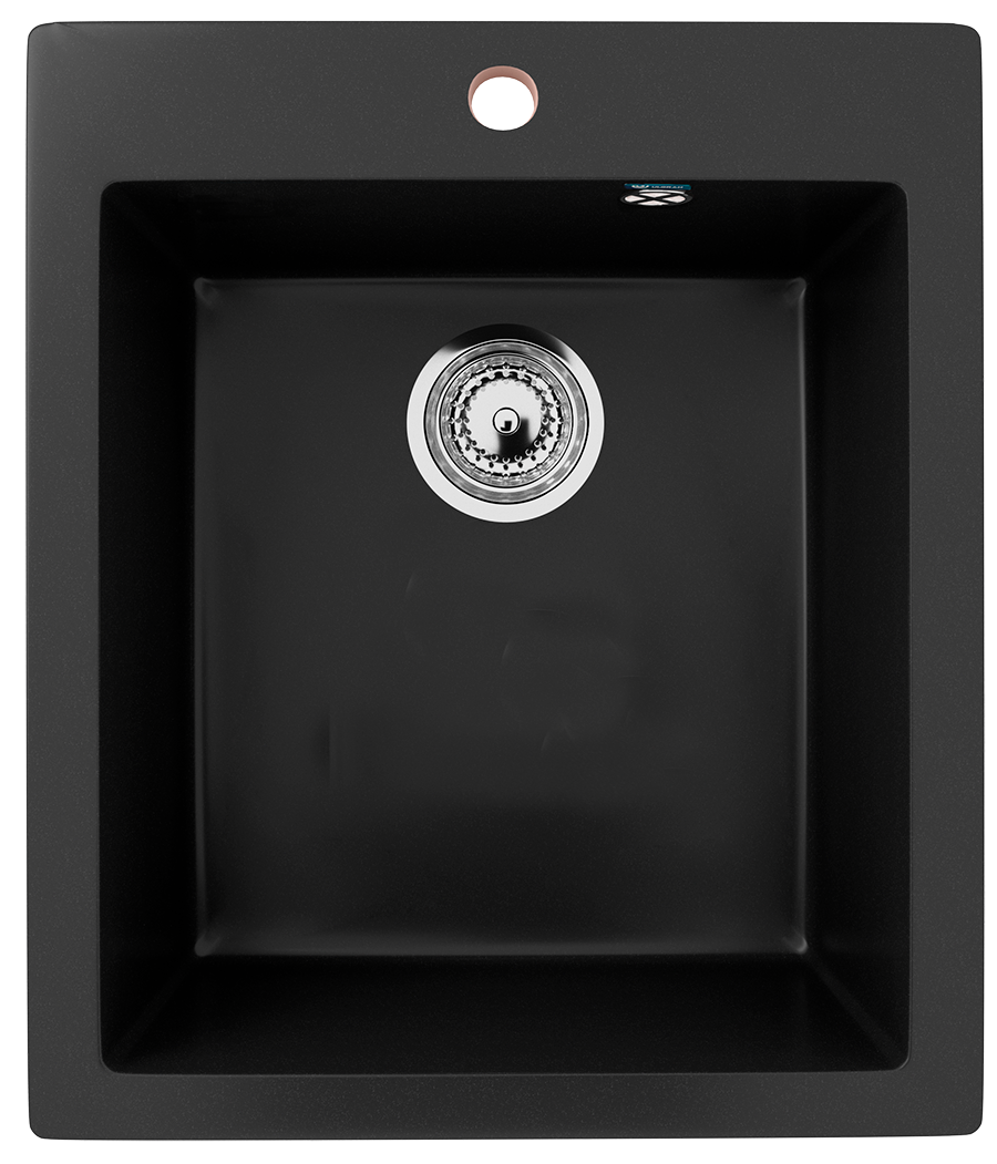 Мойка кухонная Ulgran U-404 -344 ультра-черная