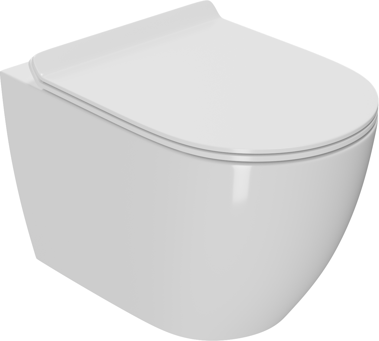 Унитаз подвесной Bauedge Bau Ceramics