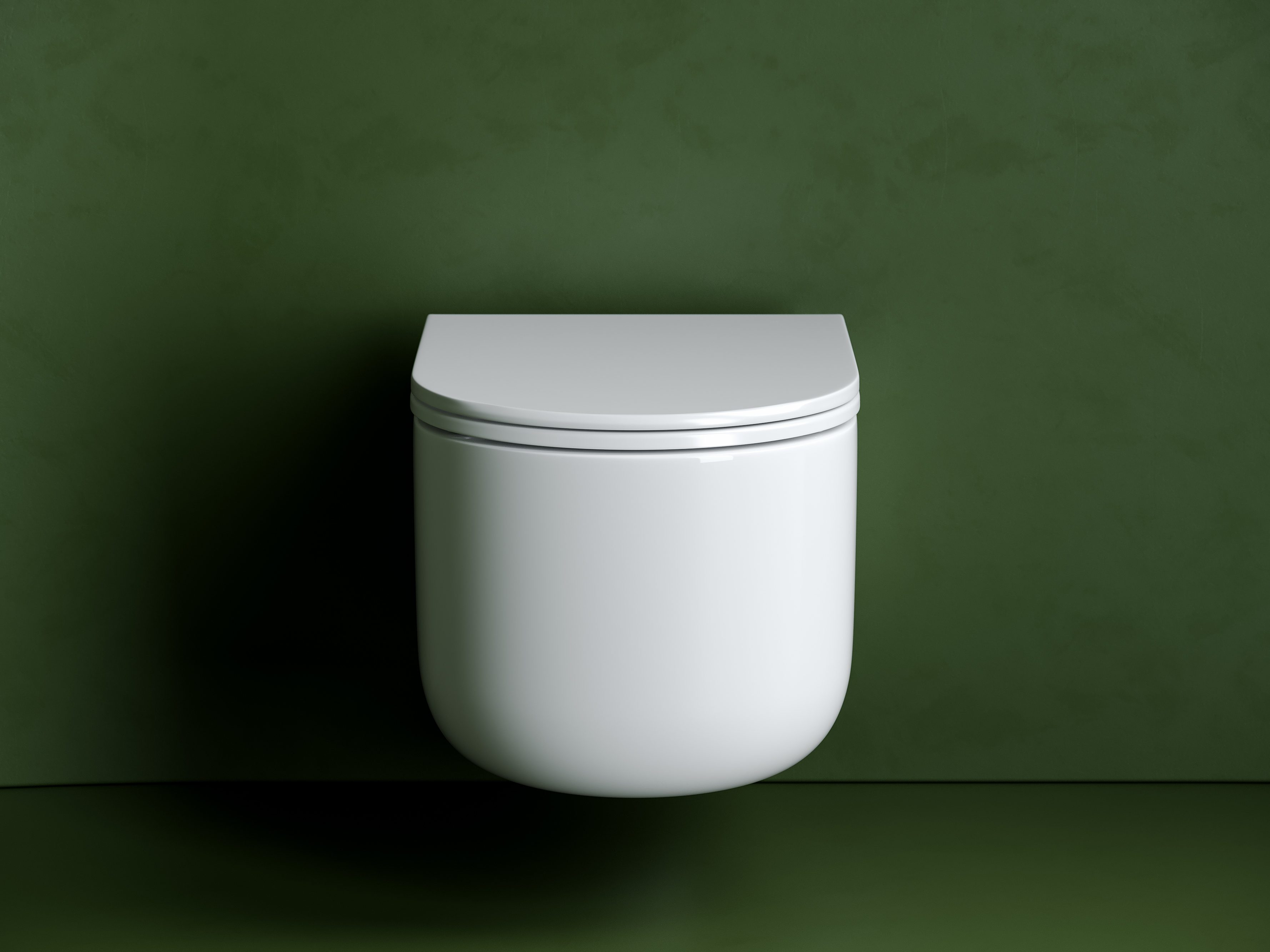 Подвесной унитаз Ceramicanova Ulma безободковый, смыв Торнадо CN4006T