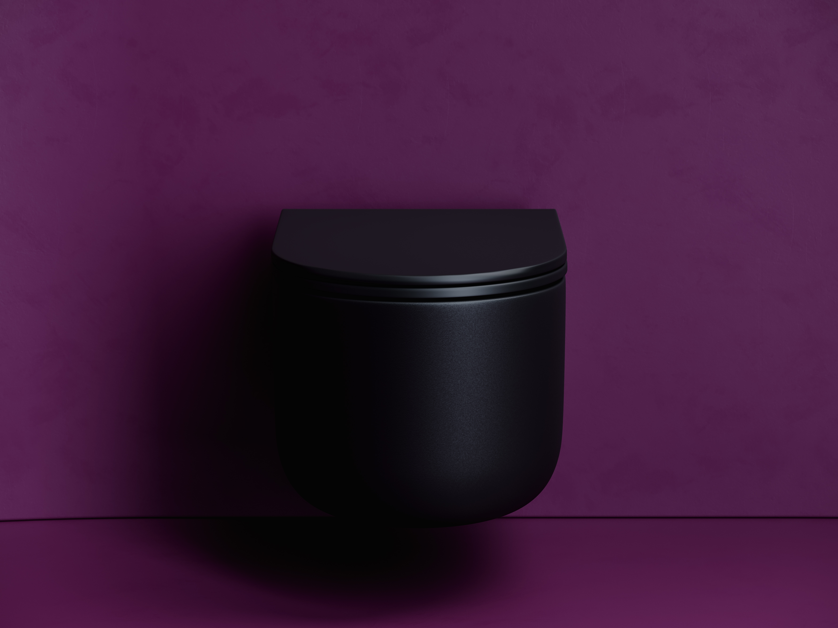 Подвесной унитаз Ceramicanova Ulma безободковый, смыв Торнадо CN4006TMB