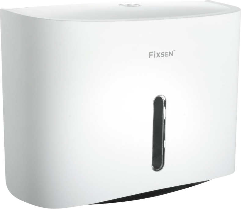 Диспенсер бумажных полотенец Fixsen Hotel 31027D белый