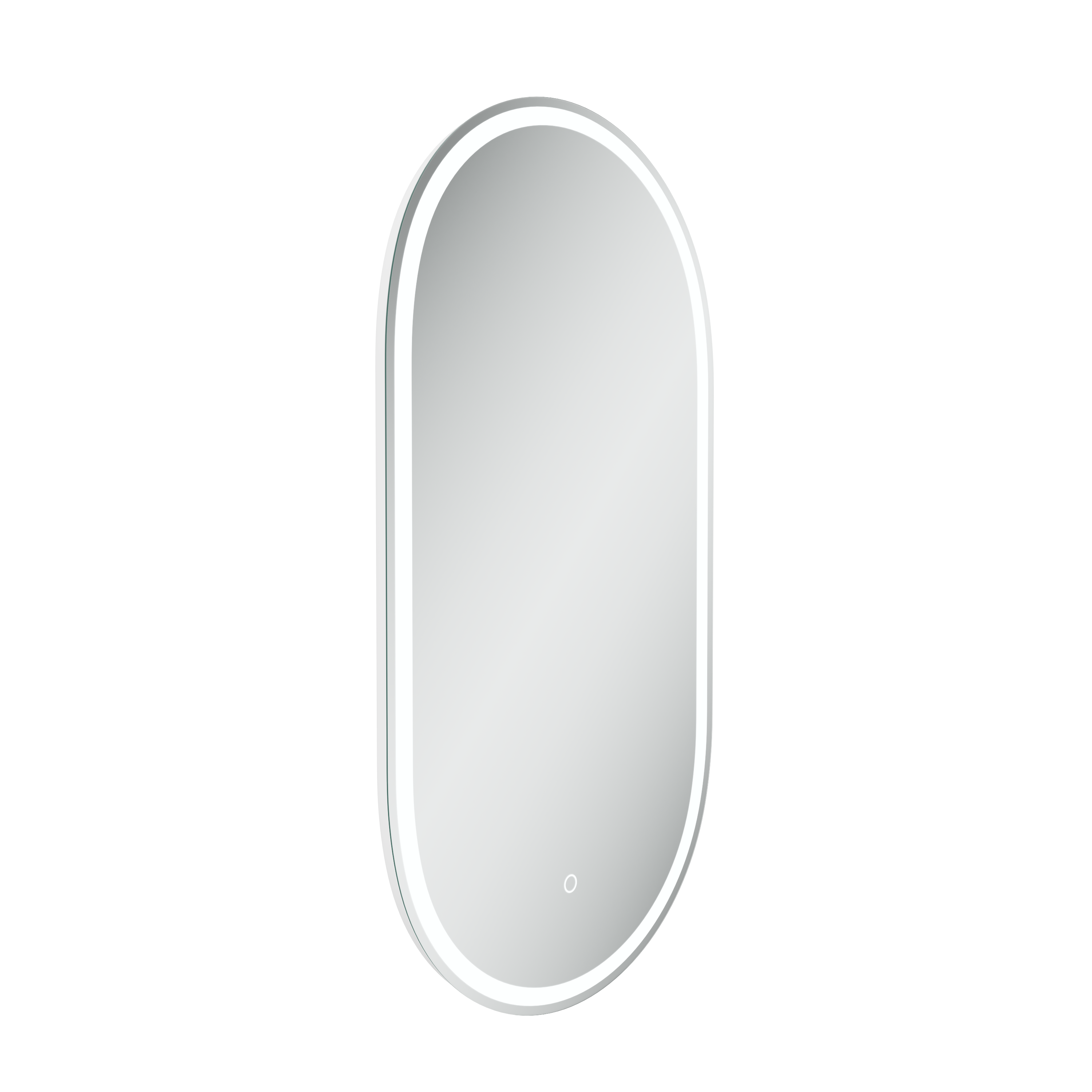 Зеркало Sancos Oval 55 с фронтальной подсветкой
