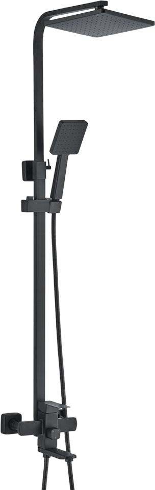 Душевая стойка Maretti Project Black PB21RYN56 черная