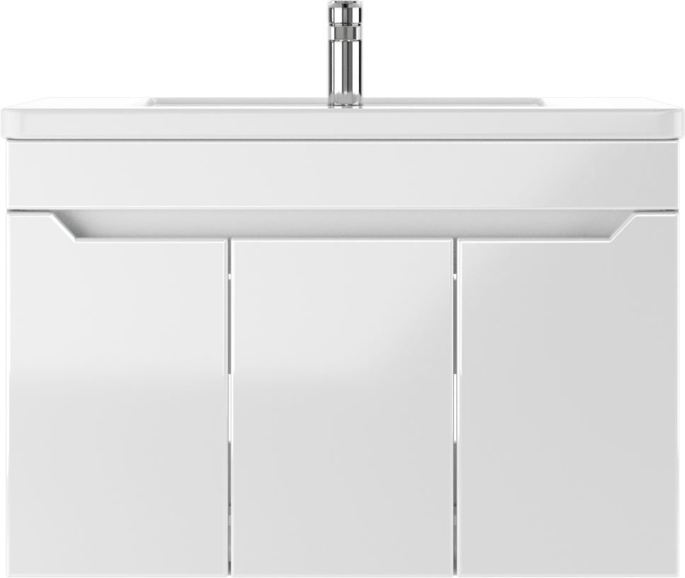 Тумба под раковину подвесная Айсберг, "Maria 80" Мечта без ящика