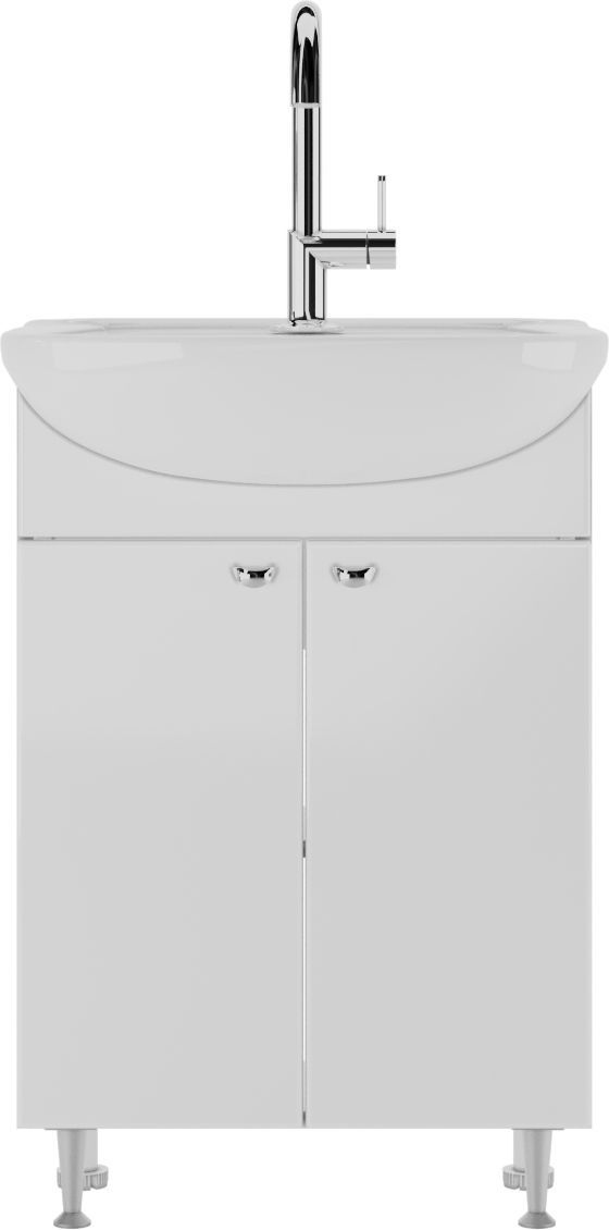 Тумба под раковину Домино, "Уют 55 Лидер" без ящика