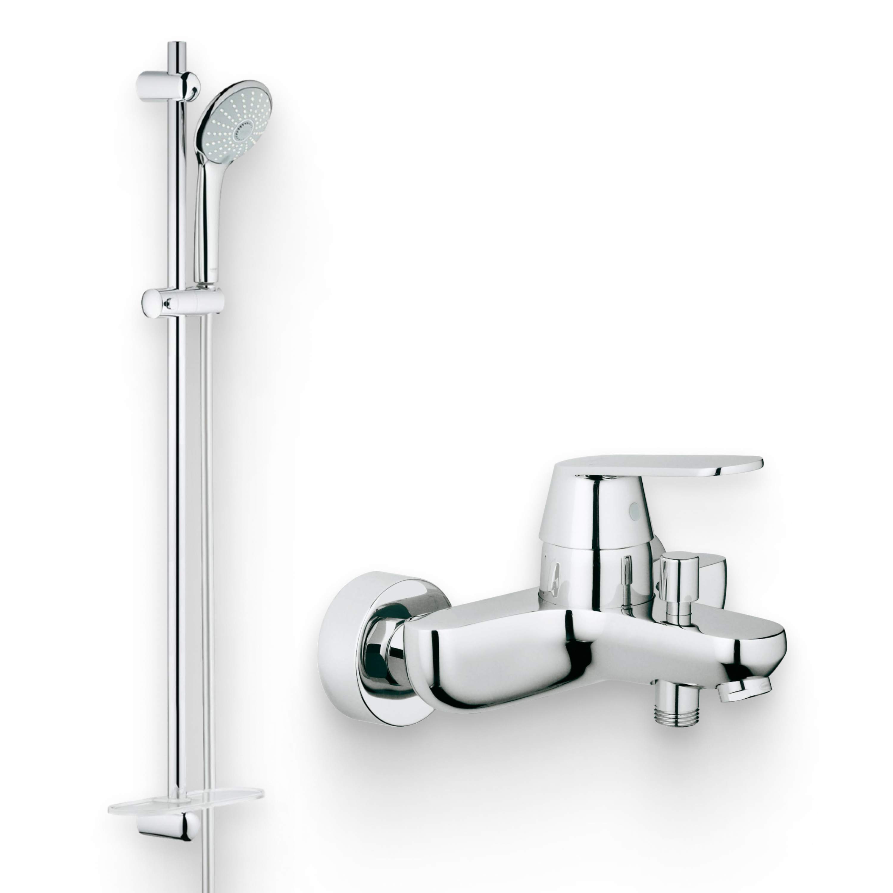 Душевой комплект Смеситель Grohe Eurosmart Cosmopolitan 32831000 + Гарнитур Euphoria 27226001