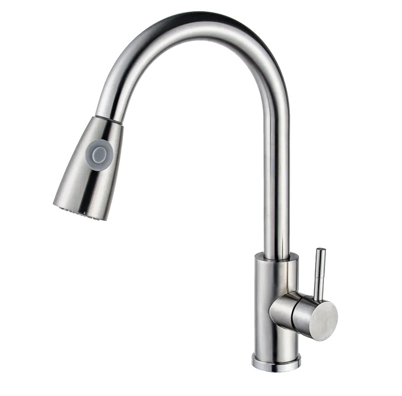 Смеситель для кухни Potato 46S P0046S сатин