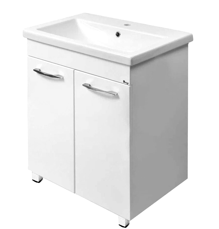 Тумба под раковину без столешницы Emmy Рокард 70 белая