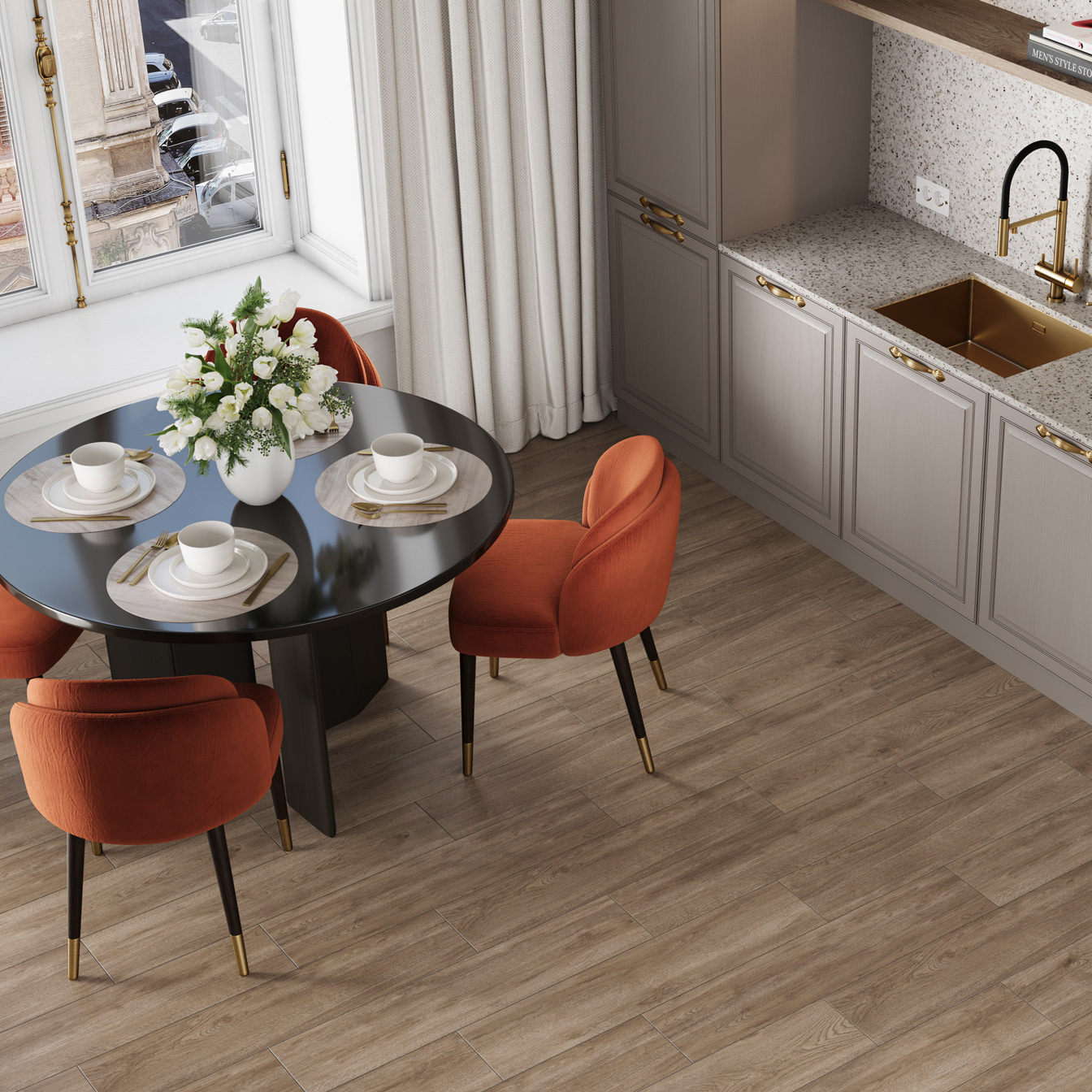 Коллекция плитки Delacora Realwood