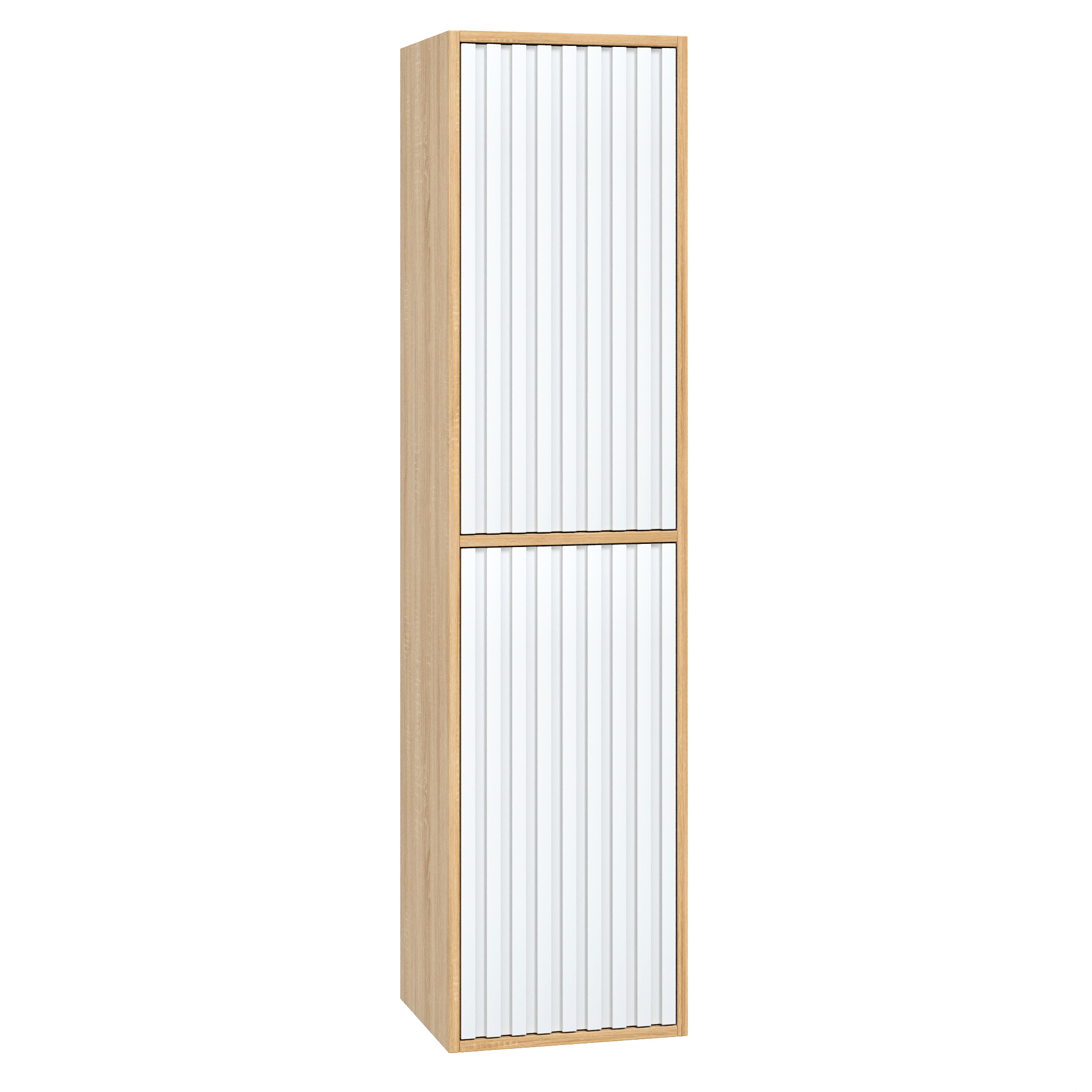 Шкаф-пенал для ванной Onika Дайлер 35 белый, дуб сонома