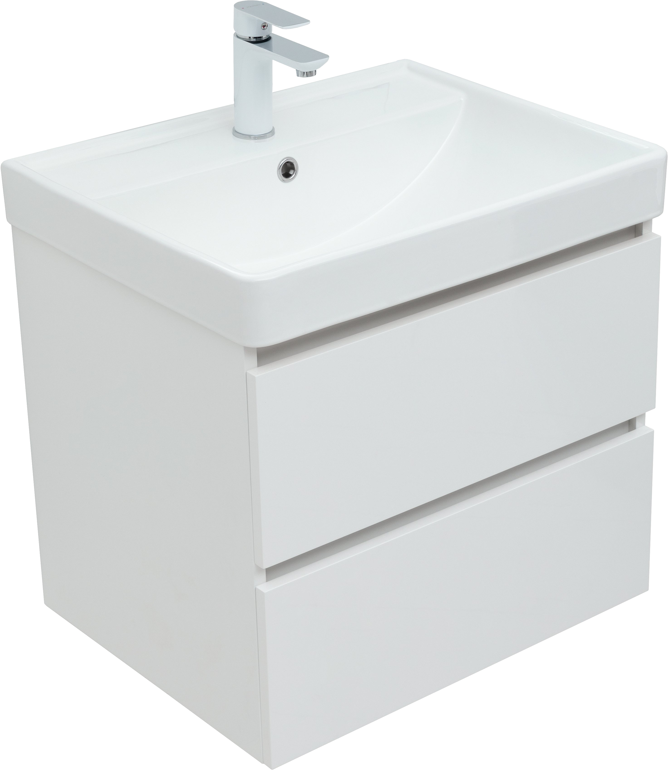 Тумба под раковину без столешницы Aquanet Sofa 60 подвесная