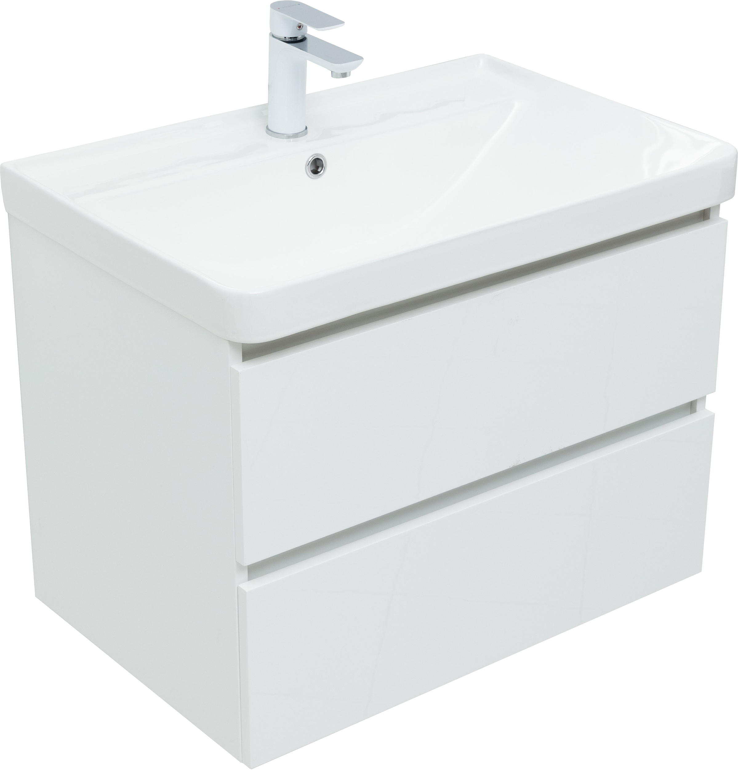 Тумба под раковину без столешницы Aquanet Sofa 70 подвесная