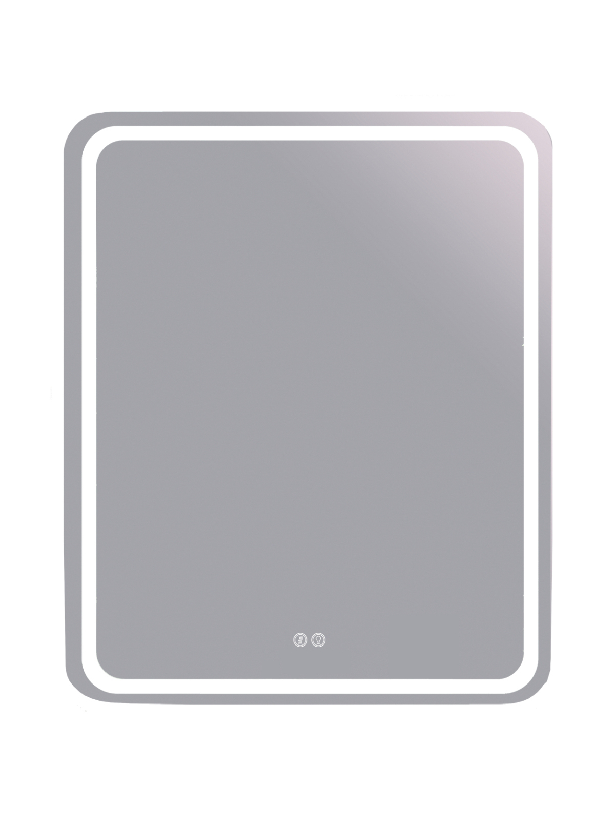 Зеркало Orange Nature 50 с подсветкой, с антизапотевателем